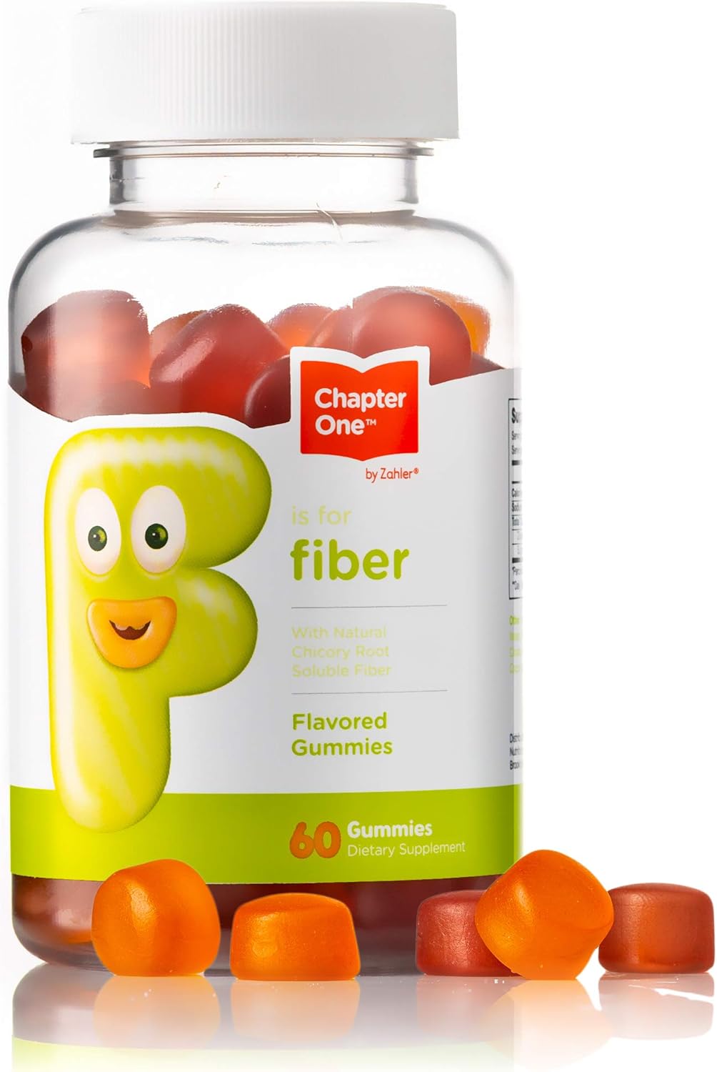 Suplemento Gomitas de fibra soluble de raíz de achicoria 60u