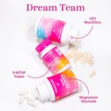 Suplemento Pink Stork Myo-Inositol & D-Chiro, equilibrio hormonal, 180 caps