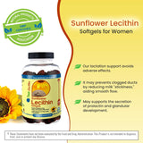 Suplemento Cápsulas blandas de lecitina de girasol 100 und