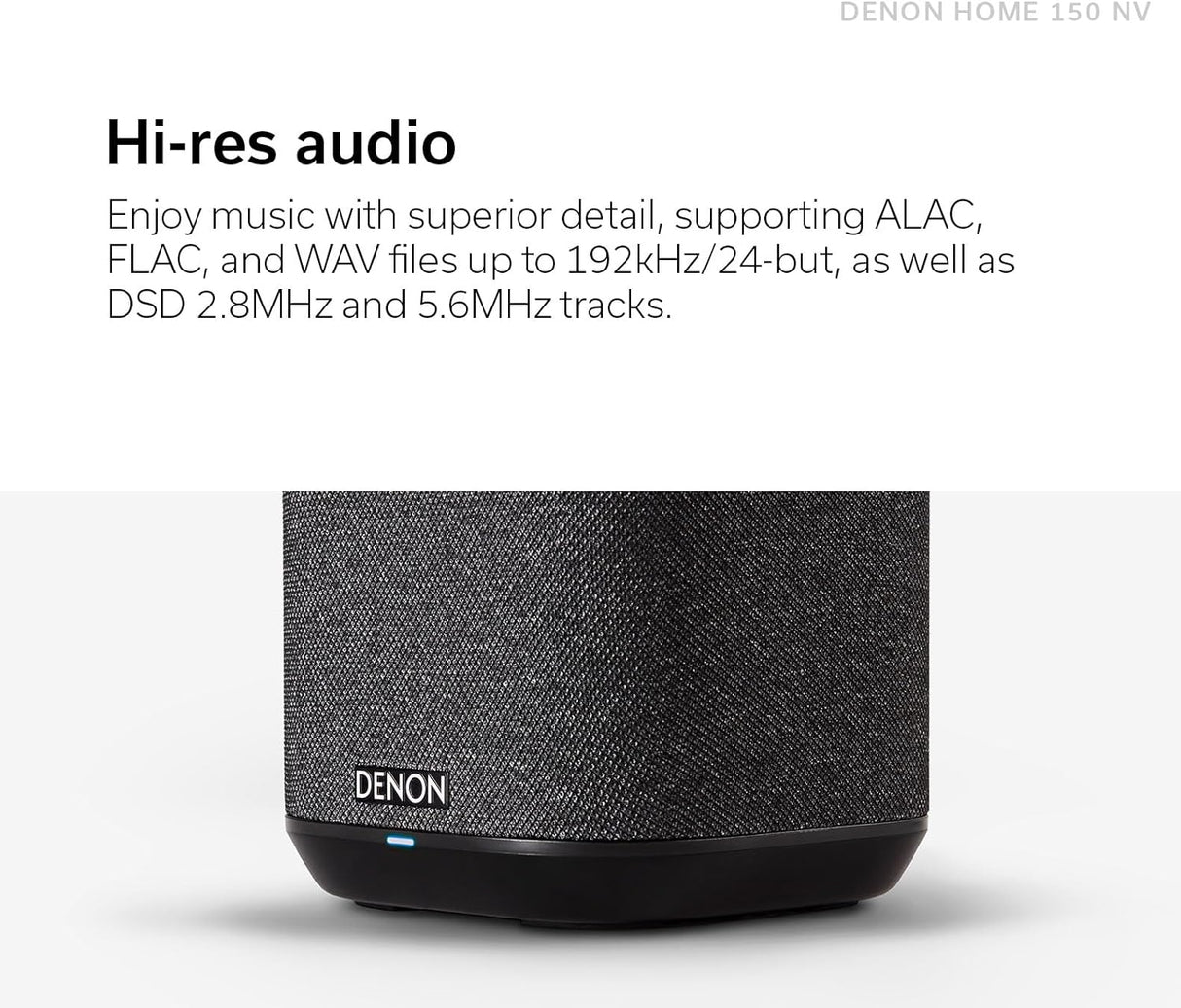 Altavoz Denon Home 150 NV, HEOS, AirPlay 2, Bluetooth, Compacto