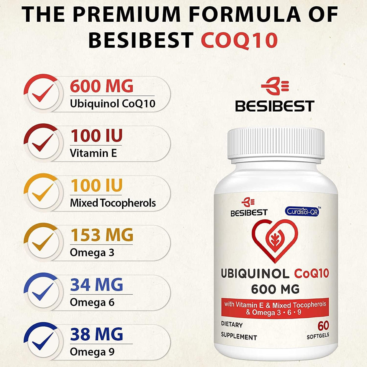 Suplementos Alimenticios para la salud del corazón