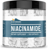 Suplemento Niacinamida vitamina B3  sin rellenos de magnesio