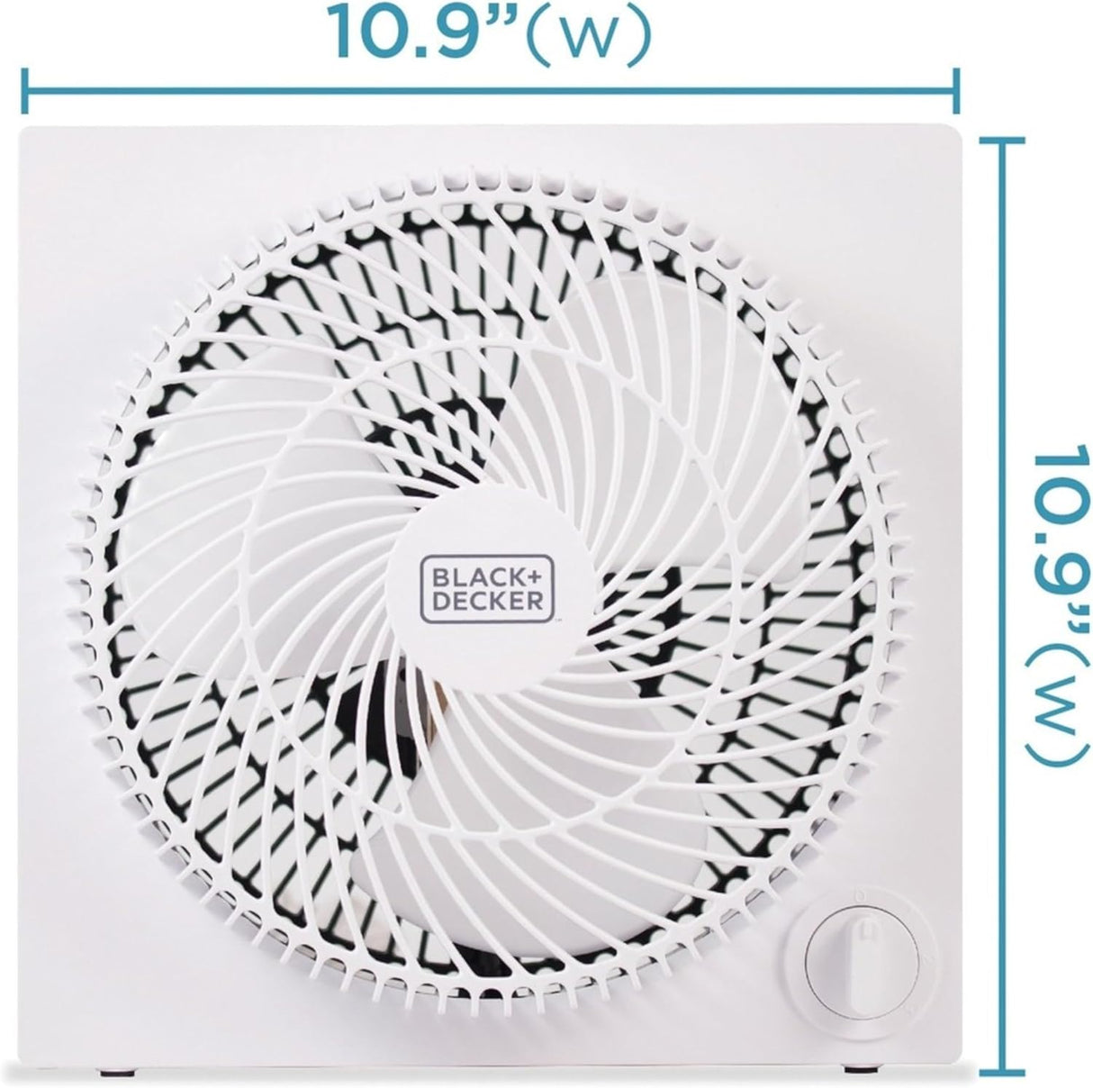 Ventilador de mesa silencioso 9" frameless BFB09W