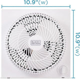 Ventilador de mesa silencioso 9" frameless BFB09W