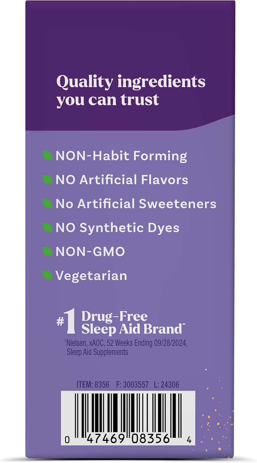 Mezcla Bebible Natrol Sleep + Restore, Sin Melatonina, 10 Paquetes