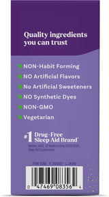 Mezcla Bebible Natrol Sleep + Restore, Sin Melatonina, 10 Paquetes