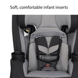 Asiento convertible todo en uno orientación hacia adelante