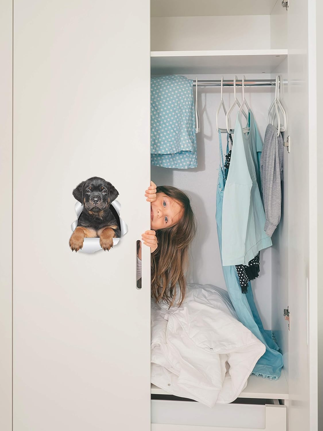 Stickers 3D Rottweiler - Winston & Bear - 2 Pack - Decorativos