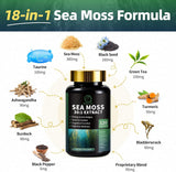 Suplemento Hombre con Shilajit y Sea Moss, 240 cápsulas