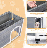 Casa para perros para exteriores no requiere herramientas
