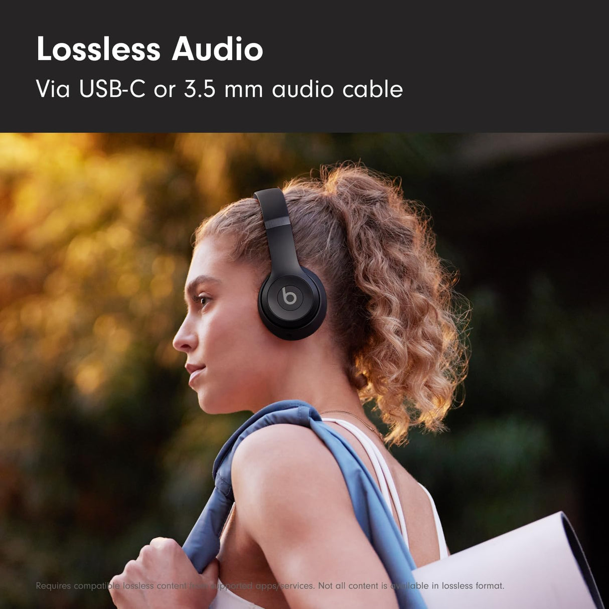 Auriculares On-Ear Beats Solo 4 - Inalámbricos, 50 hrs de batería