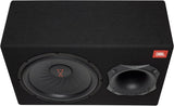 Subwoofer amplificado JBL, 12 con control de nivel, SUBBP12AM
