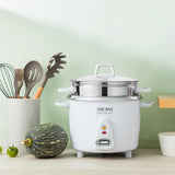 Arrocera y vaporera Aroma, 14 tazas, automática, ARC-757-1SG