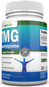 Suplemento TMG Trimethylglycine 1000mg - 180 Cápsulas