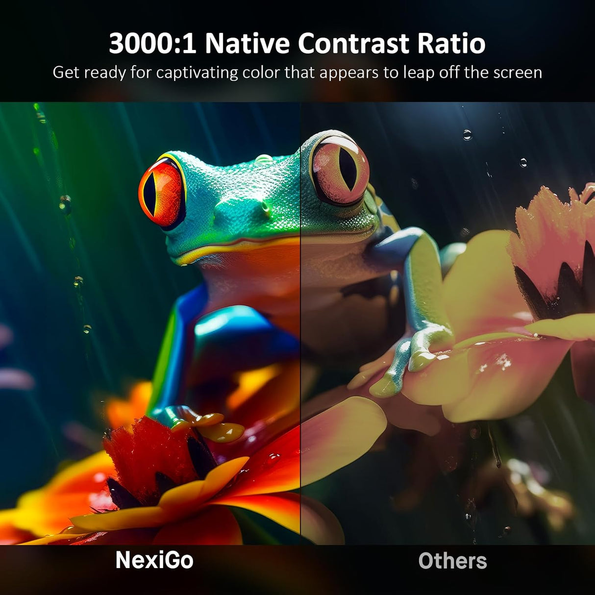 Proyector 4K Ultra Corto NexiGo, 2400 Lúmenes, Aurora Pro