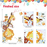 Stickers Pared Animales para Guardería, Decoración Infantil