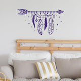 Pegatinas de vinilo atrapasueños nativos, decoración grande g7500