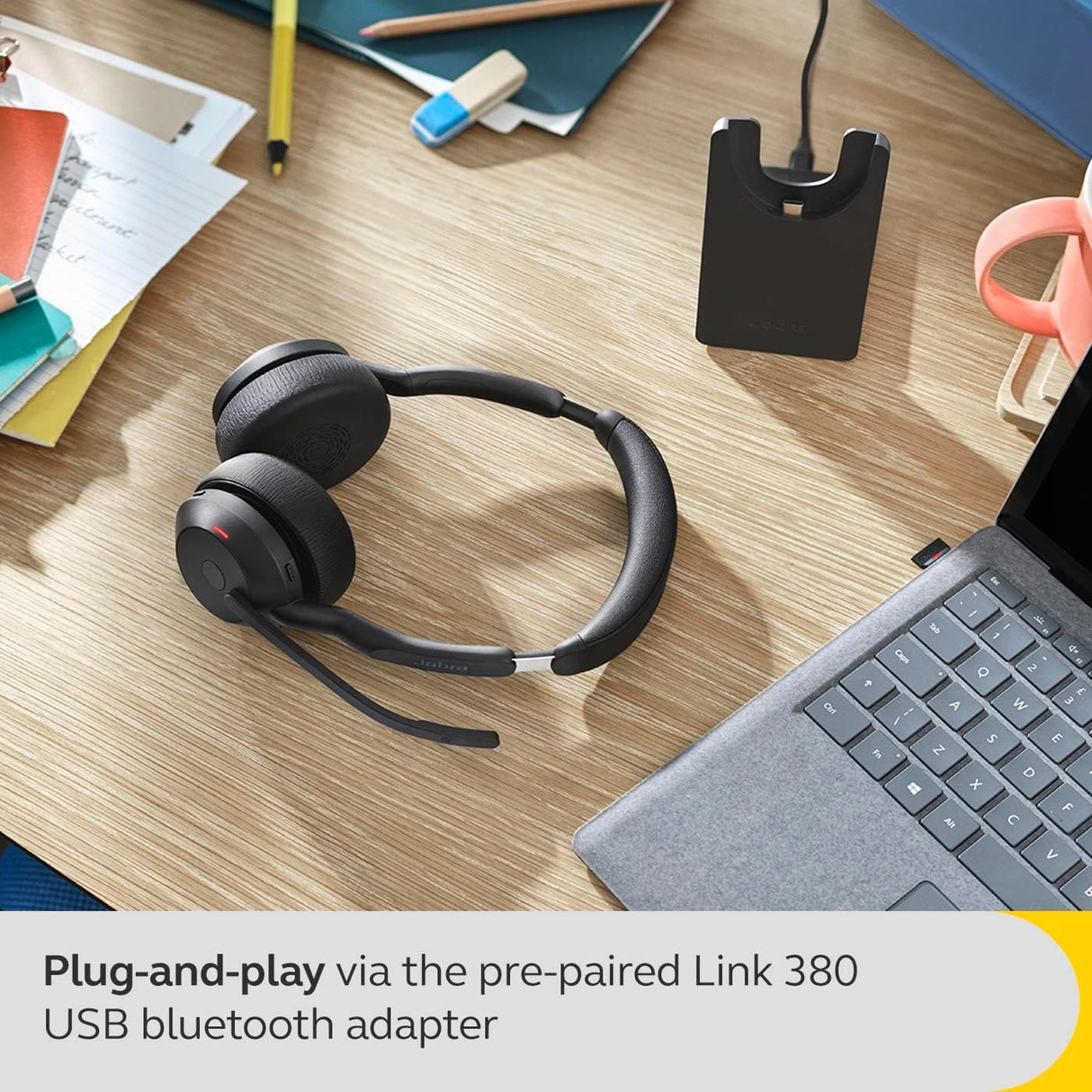 Auriculares Jabra Evolve2 55 con cancelación de ruido