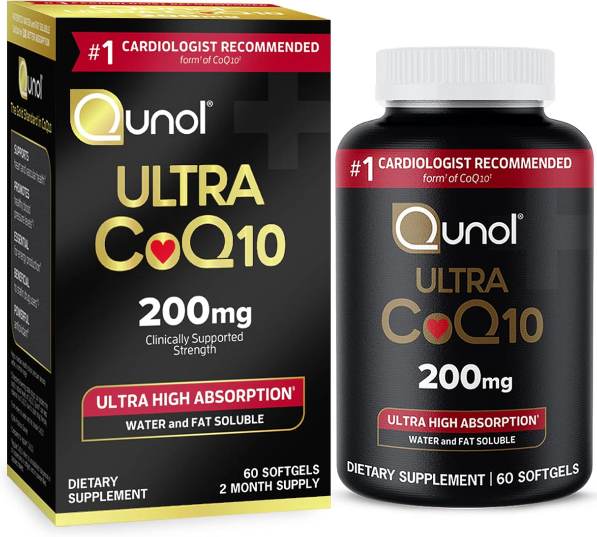 Suplemento CoQ10 de 200 mg, Ultra CoQ10  60 unidades