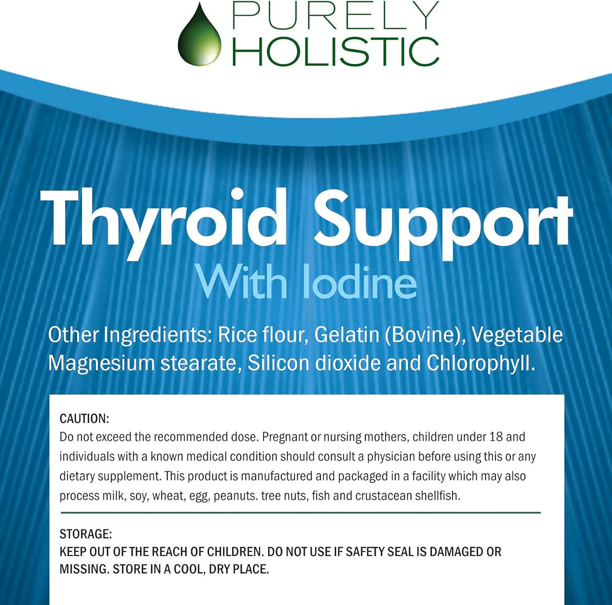 Suplementos Alimenticios soporte de tiroides