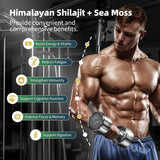 Suplemento Hombre con Shilajit y Sea Moss, 240 cápsulas