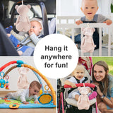 Juguete de peluche COTTONEBEBE, música de cuna, mono