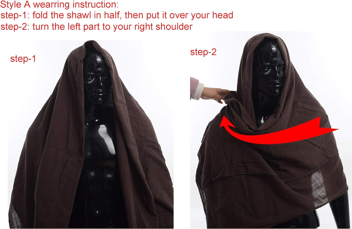 Chal Sagrado GRACEART, Estilo Apocalíptico, Cowl Medieval Sash