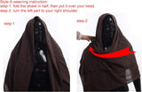 Chal Sagrado GRACEART, Estilo Apocalíptico, Cowl Medieval Sash