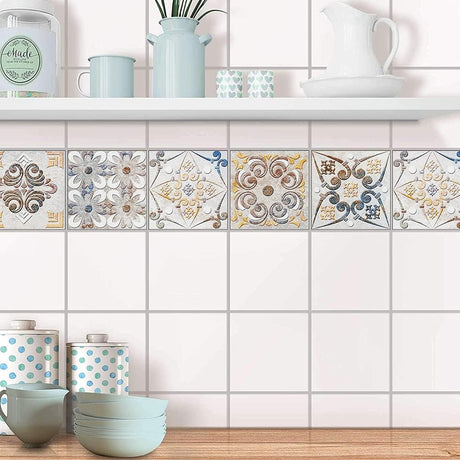 Adreamer90 Pegatinas Decorativas para Azulejos 2D 5.91x5.91