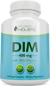 Suplemento 400mg Plus Bioperine  150 cápsulas veganas DIM