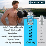 Suplemento para fertilidad masculina, 90 cápsulas