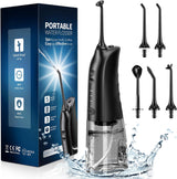 Irrigador Dental Inalámbrico IPX7 con 3 Modos y 5 Puntas