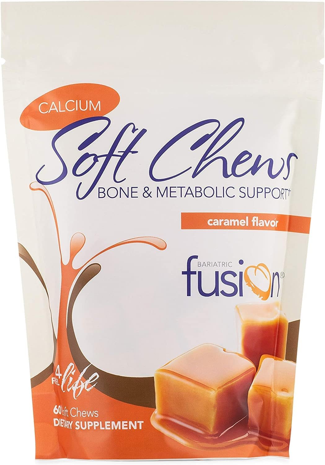 Suplementos Alimenticios Citrato de calcio  sabor a caramelo