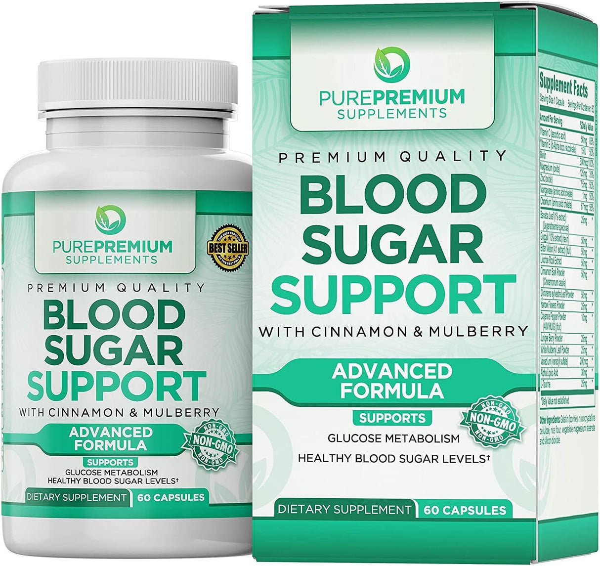 Suplementos Alimenticios de apoyo de azúcar en sangre