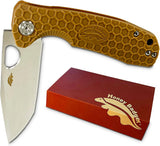 Cuchillo de bolsillo de 3.63 pulgadas, hoja de acero ligera