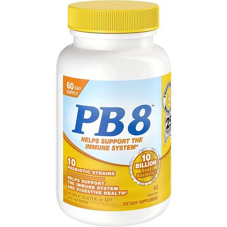 Suplementos PB 8 Probiotic Immune Support  60 und pack 2