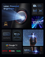 Proyector portátil NEBULA Capsule 3, Wi-Fi, Google TV, 120