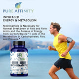 Suplemento Nicotinamida B3 500mg Potenciador de energía 100