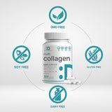 Píldoras de colágeno múltiple con ácido hialurónico vitamina