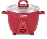 Arrocera Aroma Housewares 6 Tazas, Interior Sin Recubrimiento, ARC-753SGR