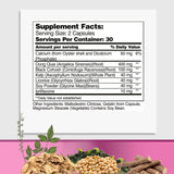 Suplemento para Menopausia con Dong Quai y Cimicifuga - 60 Cápsulas