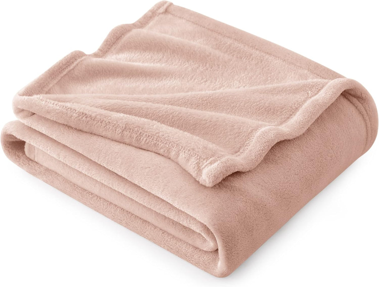 Manta Fleece Bedsure - Suave y Ligera para Sofá y Cama