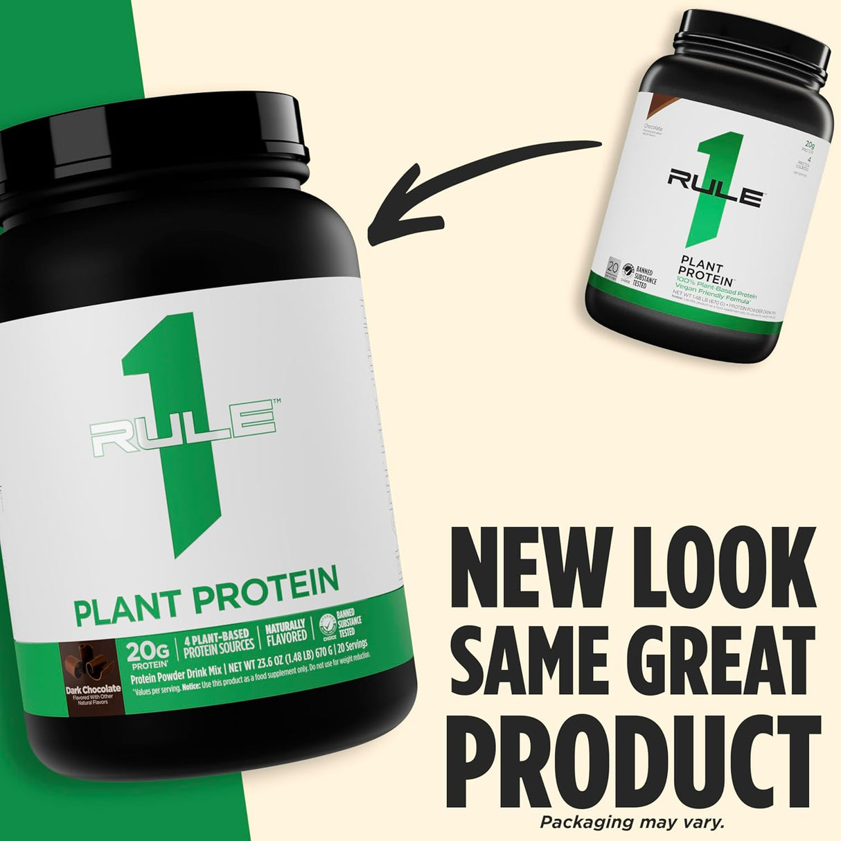 Proteína vegetal vegana sin gluten ni lácteos, 20g por porción