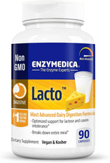 Suplemento Enzymedica Lacto fórmula de máxima resistencia