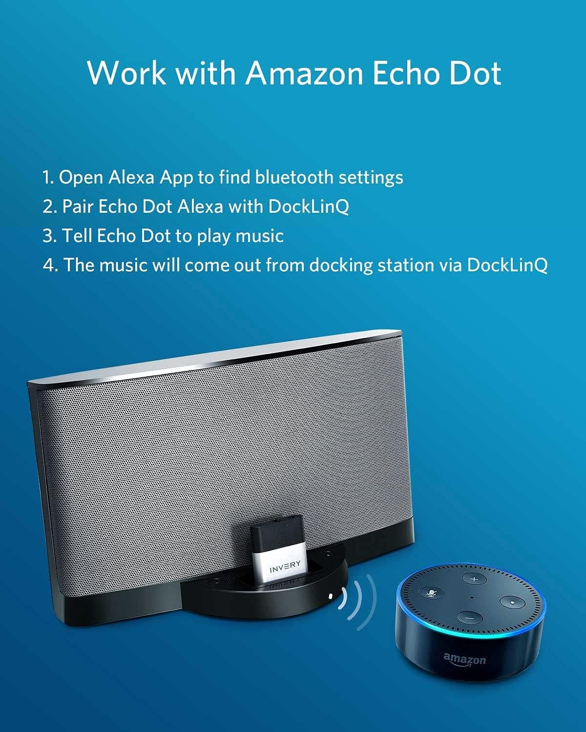 Adaptador Bluetooth de músicade 30 pines