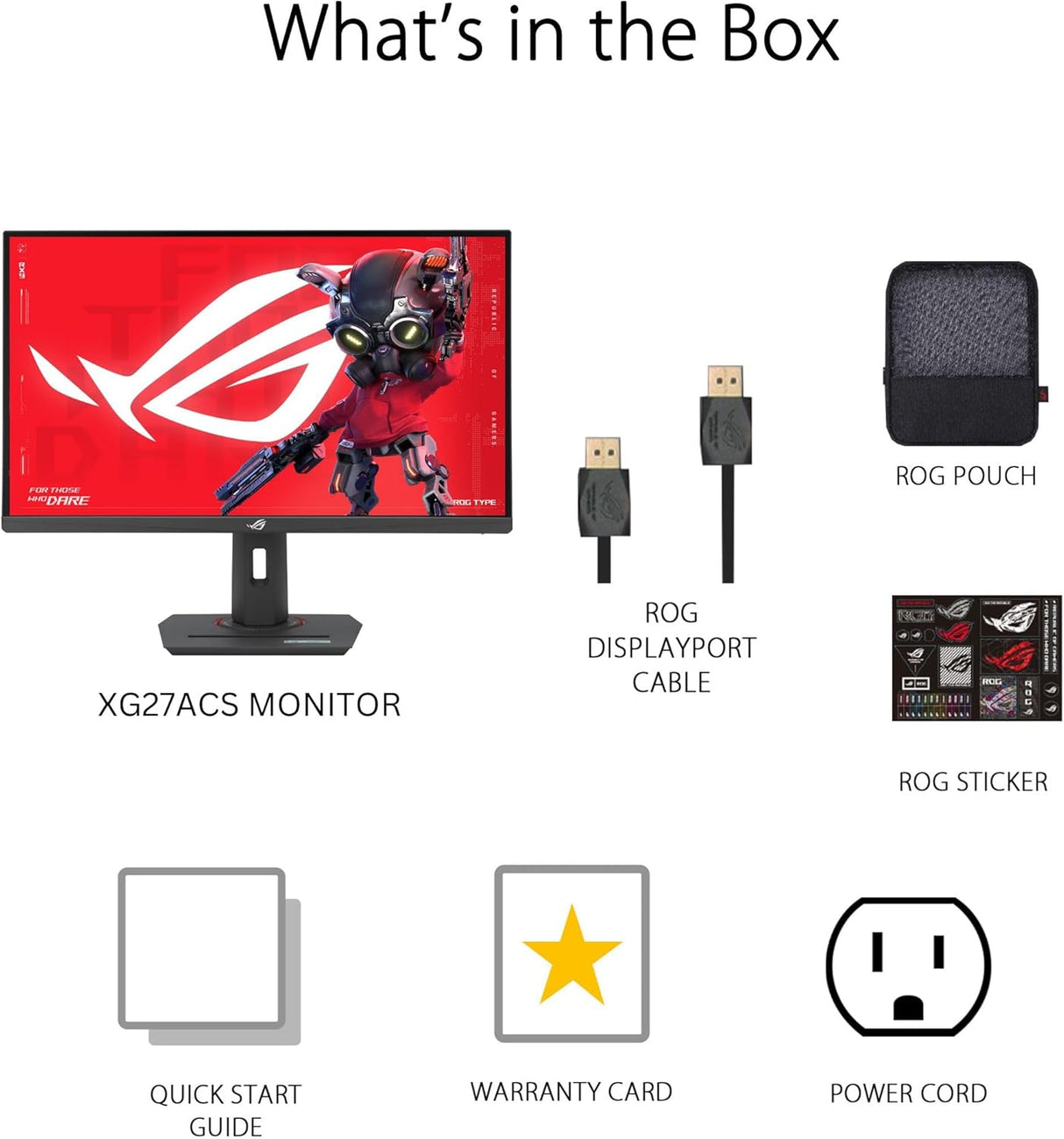 Monitor Gaming ASUS ROG Strix 27 QHD 180Hz XG27ACS