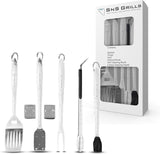 Set de Herramientas de Parrilla SnS Grills - Acero Inoxidable