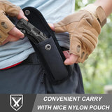 Cuchillo de bolsillo, multiherramienta, plegable EDC