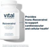 Suplemento Resveratrol Antioxidante salud celular 60und