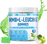 Gomitas HMB y L-Leucina, 3000mg, Veganas, 120 unidades
